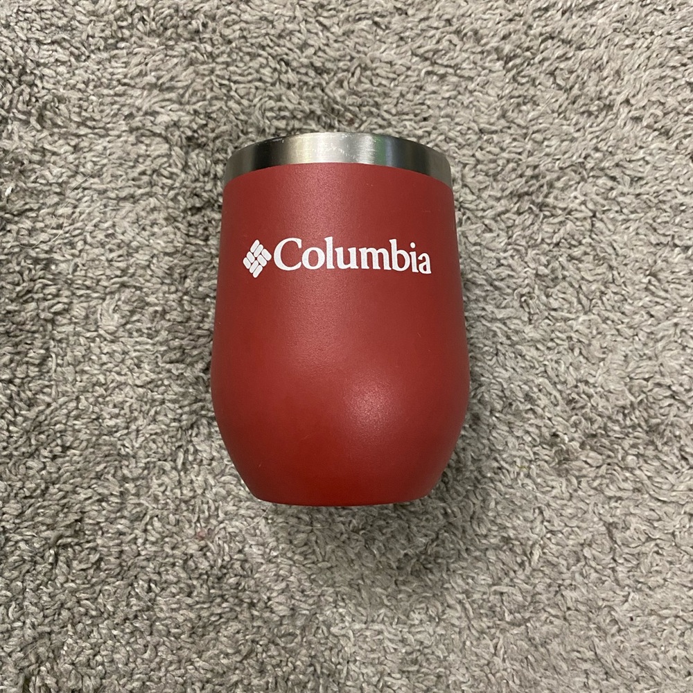 Columbia Brick Red Stainless Steel Tumbler
